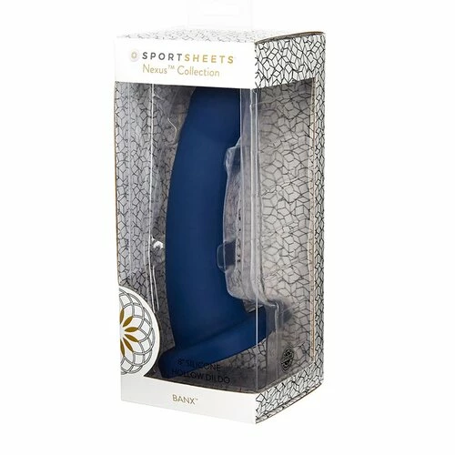 Hot Sale ๐ Bondara&Sex Nexus Banx Navy Silicone Hollow Dildo - 8 Inch ๐ 9 Hot Sale ๐ Bondara&Sex Nexus Banx Navy Silicone Hollow Dildo - 8 Inch ๐ - Image 7