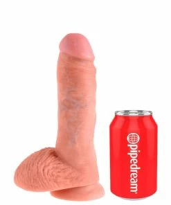 Flash Sale 🎉 Pipedream King Cock Light Tone Ballsy Dildo - 6, 7, 8, 9, 10 Inch 🧨 -Male Sex Toys Shop unnamed file 190