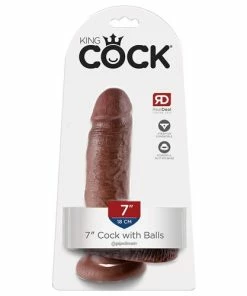 Promo 🔔 Pipedream King Cock Dark Tone Ballsy Dildo - 7, 9 Or 10 Inch 😉 -Male Sex Toys Shop unnamed file 217