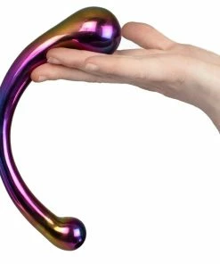 Cheap ✨ Hot Hardware Spectrum Rainbow Stainless Steel Dual Dildo ? 8 Inch 🎉 -Male Sex Toys Shop unnamed file 26