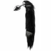 Brand new 🎁 Kinky Tails Vixen Black Faux Fur Stainless Steel Tail Butt Plug 🎉 -Male Sex Toys Shop unnamed file 27