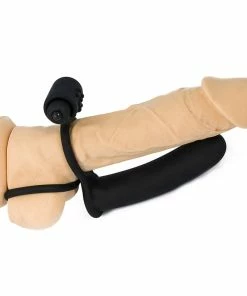 Cheapest 🥰 Bondara Two Hole Desire Vibrating Double Penetrator Cock Ring ❤️ -Male Sex Toys Shop unnamed file 303