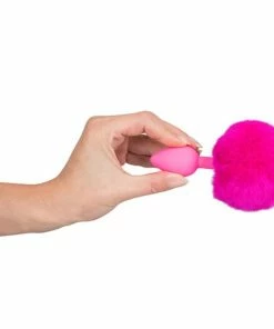 Best Sale 👏 Kinky Tails Pink Silicone Bunny Tail Butt Plug 🤩 -Male Sex Toys Shop unnamed file 342