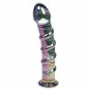 Outlet 🎉 Glacier Glass Aura Spiral Dildo - 7 Inch ✔️ -Male Sex Toys Shop unnamed file 344