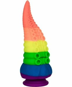 Coupon ๐ The Kraken Monster Rainbow Tentacle Dildo ? 8 Inch โจ