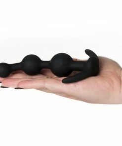 Promo 😍 Bondara Black Silicone Anchor Anal Beads ? 5 Inch ❤️ -Male Sex Toys Shop unnamed file 367