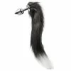 Best Sale 😀 Kinky Tails Vixen Grey Faux Fur Stainless Steel Tail Butt Plug 😉 -Male Sex Toys Shop unnamed file 370