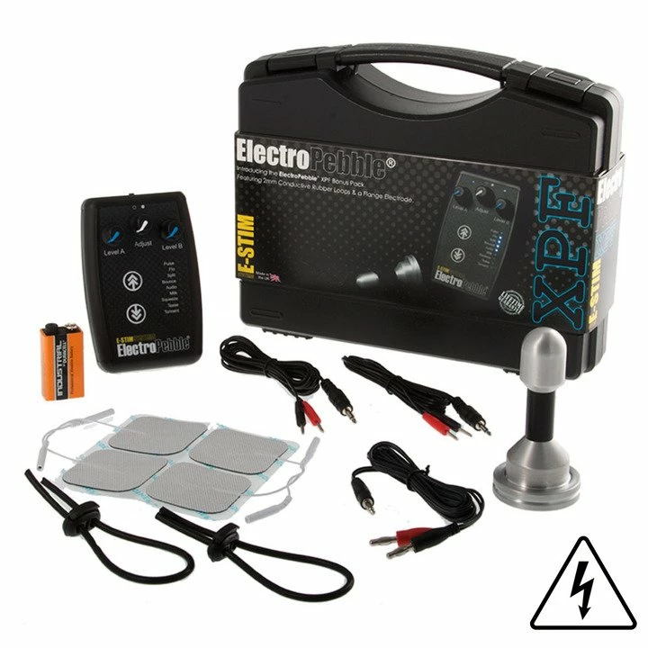 New π― E-Stim Systems ElectroPebble XPF Electro Sex Kit β€οΈ 2 New π― E-Stim Systems ElectroPebble XPF Electro Sex Kit β€οΈ