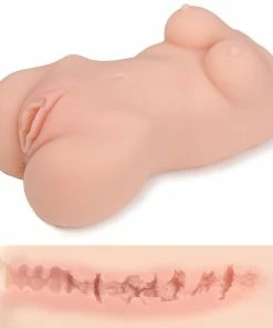 Promo 😍 Boss Hot Shot Small Realistic Torso Pussy Masturbator - 7.2 Inch 🥰