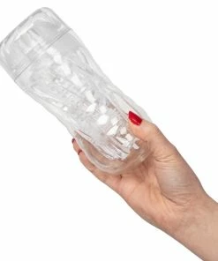 Wholesale 🌟 Boss Ice Blizzard Clear Neutral Masturbator - 7 Inch 😍 -Male Sex Toys Shop unnamed file 624