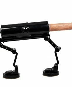 Outlet ⌛ Bondara Tactical Enforcer Black Sex Machine With Dildo ? 5.5 Inch ⌛