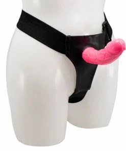 Buy 🔥 Bondara Stiff Competition Pink Unisex Hollow Strap-On - 6 Inch 💯