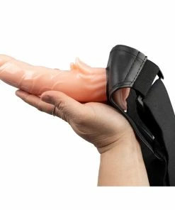 Hot Sale 🔥 Bondara Ultrasex Light Tone Hollow Vibrating Strap-On - 7 Inch 🌟 -Male Sex Toys Shop unnamed file 792