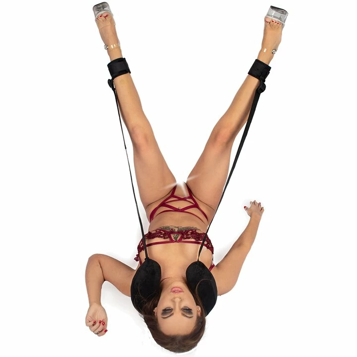 Cheapest π Bondara Black Cushioned Sex Sling With Ankle Cuffs β¨ 2 Cheapest π Bondara Black Cushioned Sex Sling With Ankle Cuffs β¨